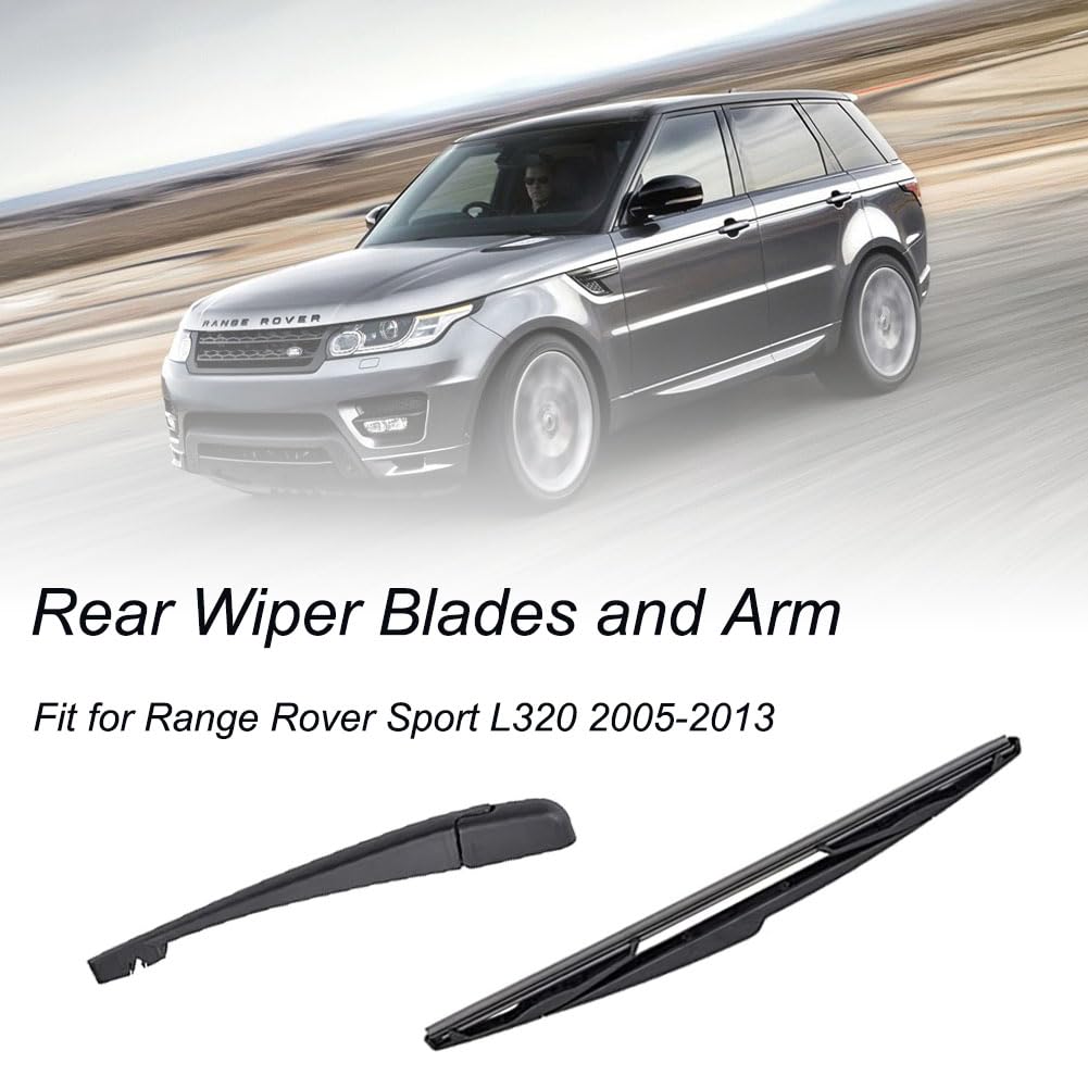 NIKLE Essuie Glace Pour Land Rover Discovery 3/4 2004-2016, Kit De Balais D'essuie-Glace Avant Et Arrière Pour Pare-Brise 22"/22"/16