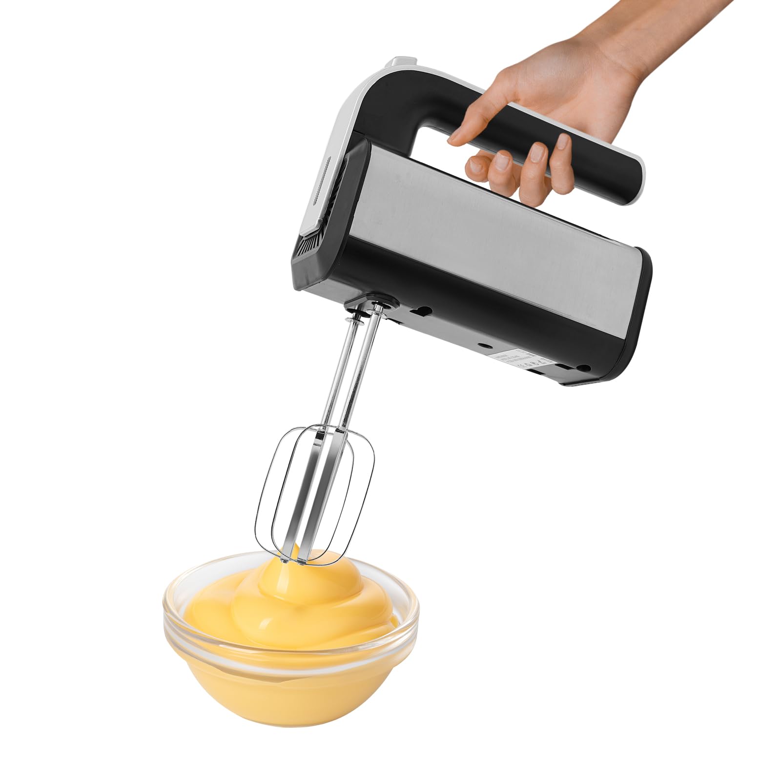 Frullatore Elettrico 800W Con Fruste E Ganci - 5 Velocità Per Impasti E Dolci - Foto 2