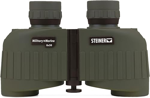 Miniatura 3 de Steiner Binoculares de la serie Military-Marine óptica de precisión táctica ligera para cualquier situación impermeable verde 8 x 30 pulgadas