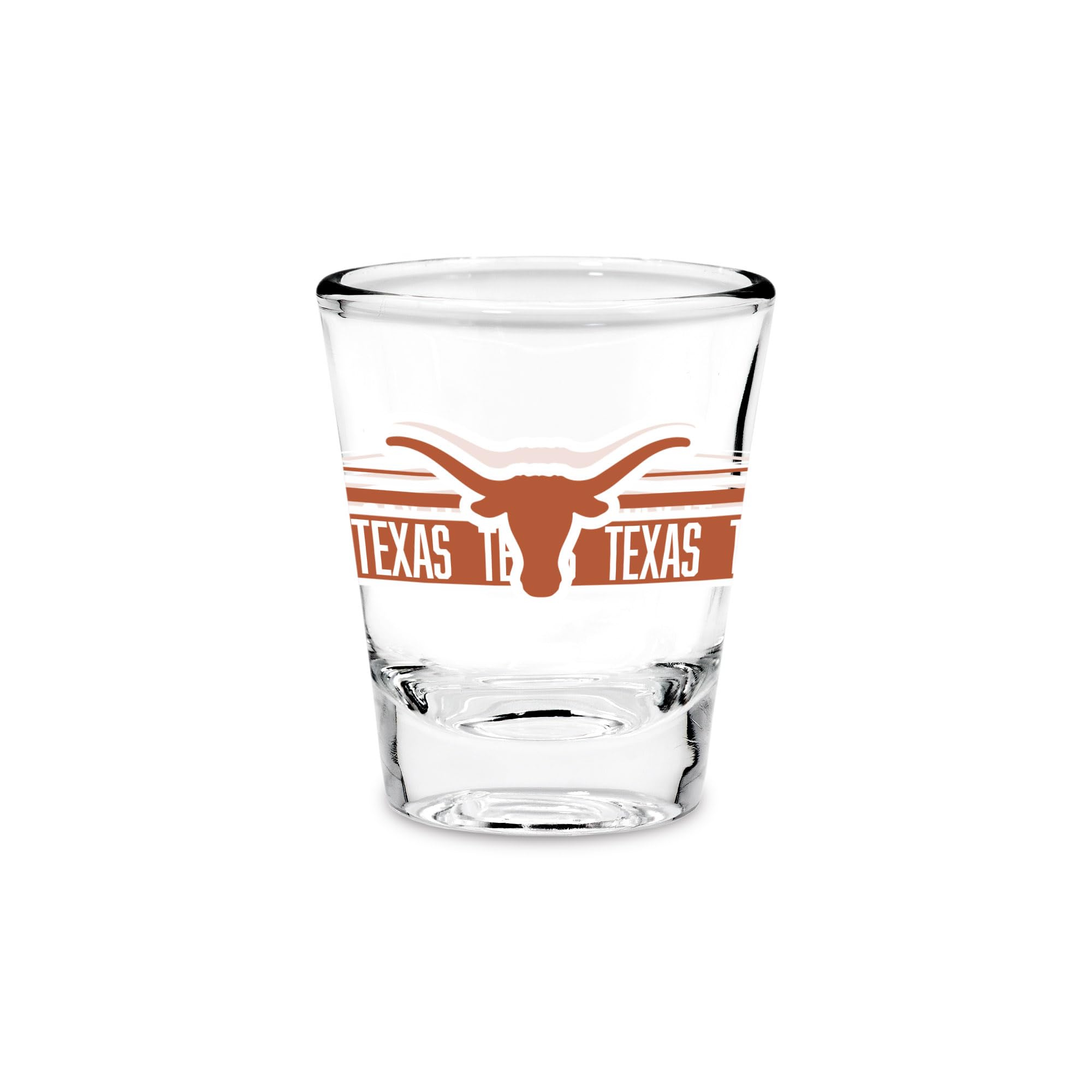 Rico Industries One Color Ncaa Texas Longhorns Standard 1.7Oz Shot Glass