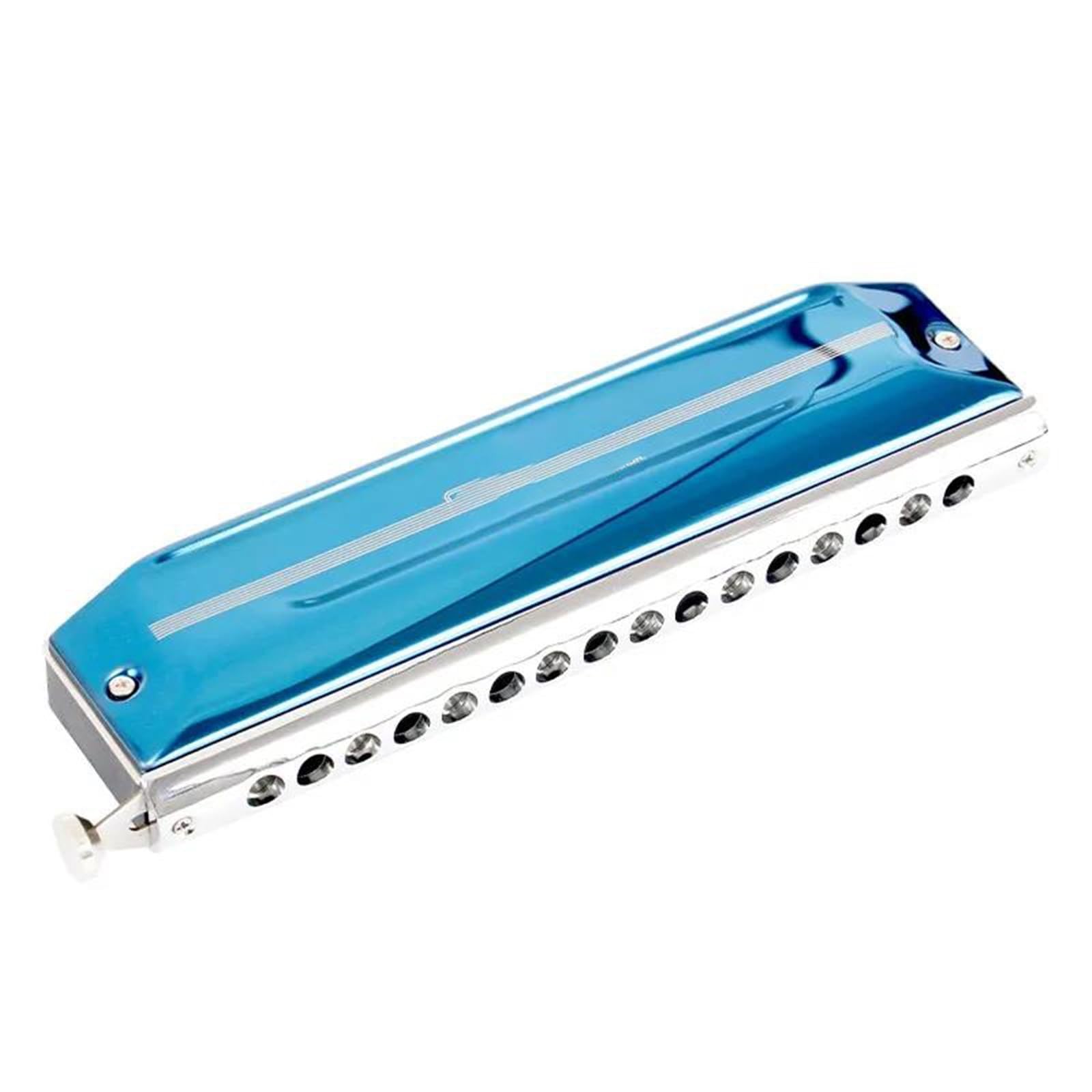 Harmonica Harmonica Chromatique 16 Trous 64 Tons Clé D'orgue À Bouche C