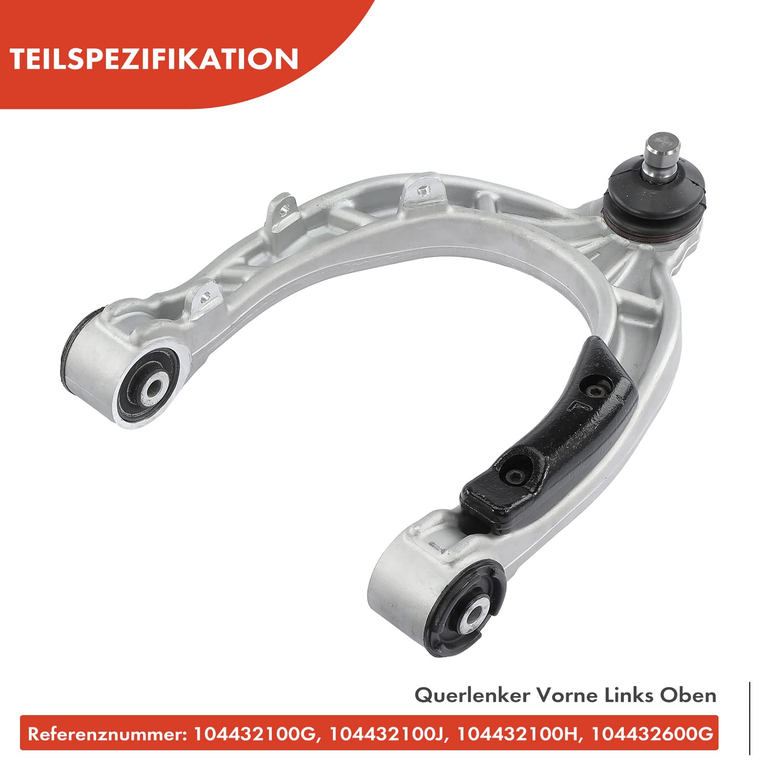 Frankberg Querlenker + Koppelstange Set Vorne Links/rechts Für 3 BL & Stufenheck BL Modelle
