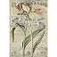 Tulip on Vintage Music Notes - 2 Sheets