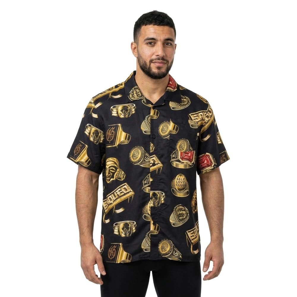 GRIMEY The Og Tour Short Sleeve Shirt L