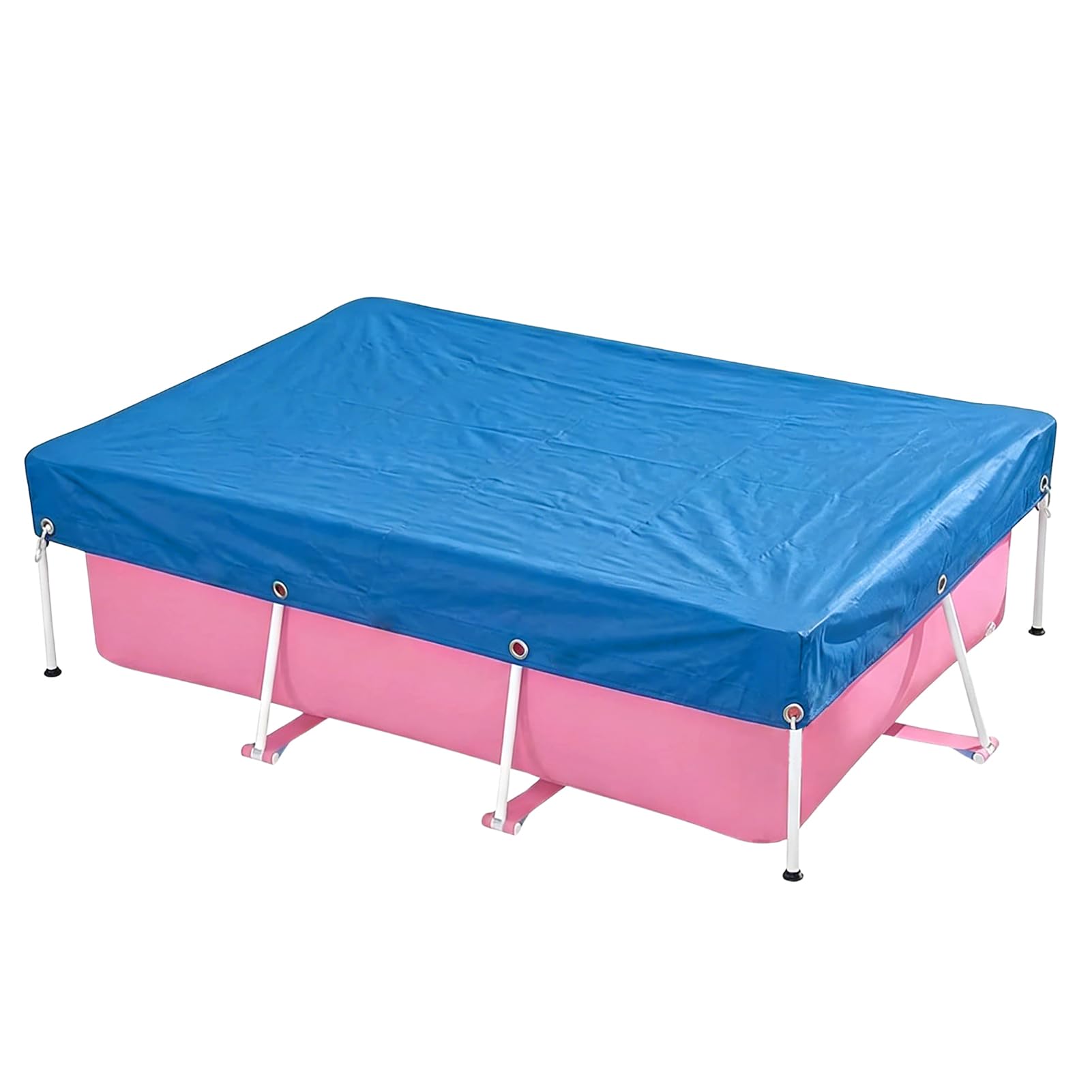 Photo 1 of Hlimior Rectangular Pool Cover, 7' x 5' x 24" - Blue