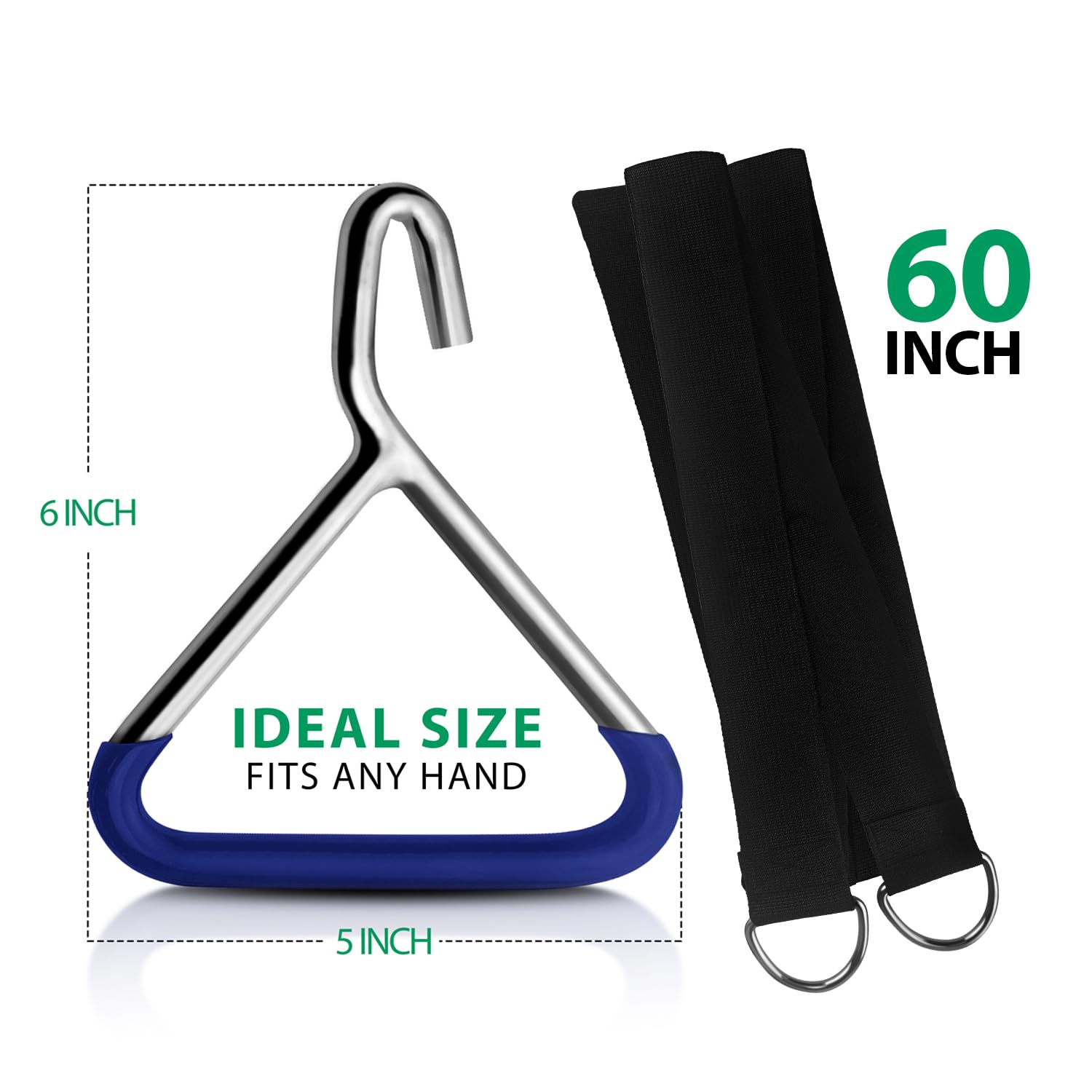 SURGICAL ONLINE 4-Piece OB Calf Pulling Strap Set – Veterinary Cattle Delivery Equipment – Livestock Assistance Aid for Difficult Births