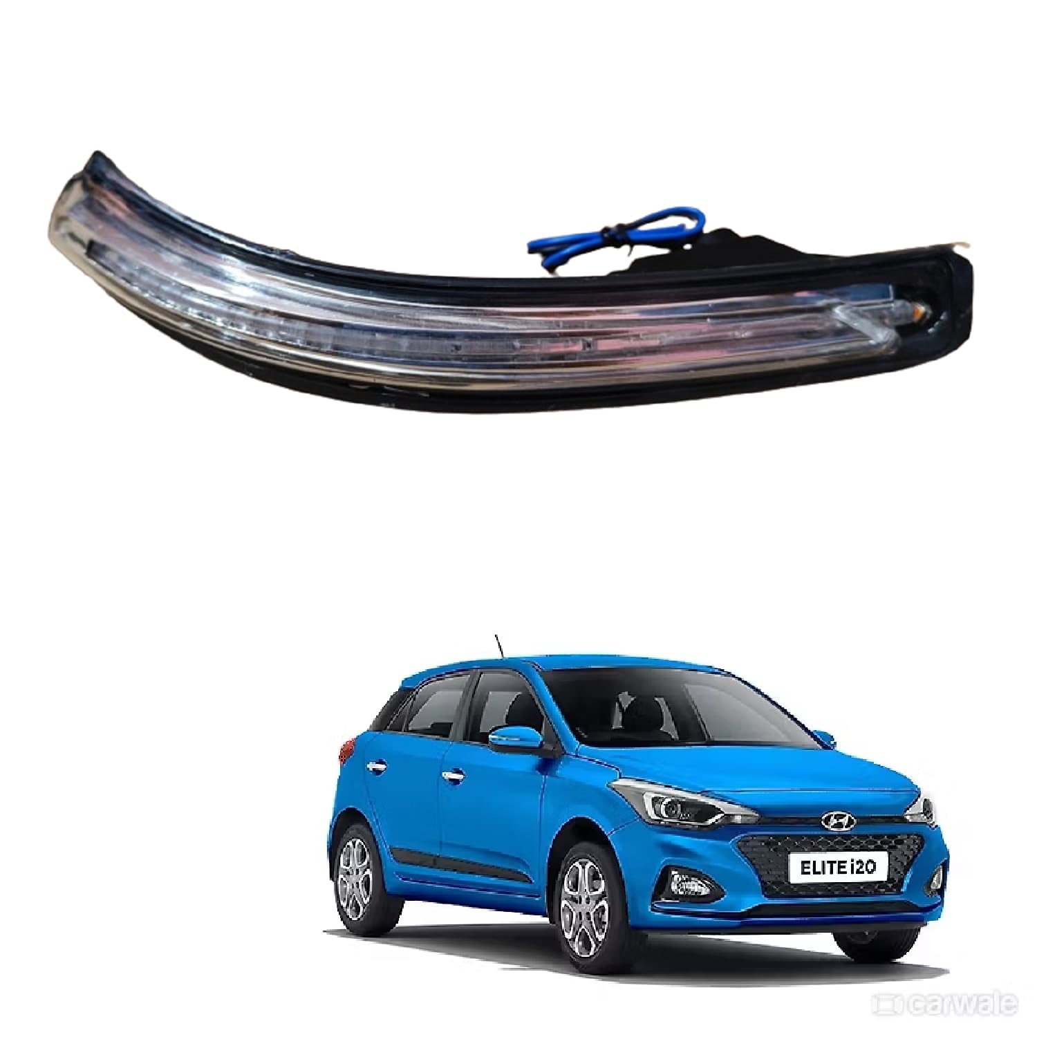 Side Mirror Indicator Lamp Light for Hyundai i20 2ND GEN Active/Elite 2015-2020 Model -Yellow with Scotch Lock (I20 2ND GEN (2015-2019) ELITE/ACTIVE, RIGHT DRIVER SIDE)-image-10