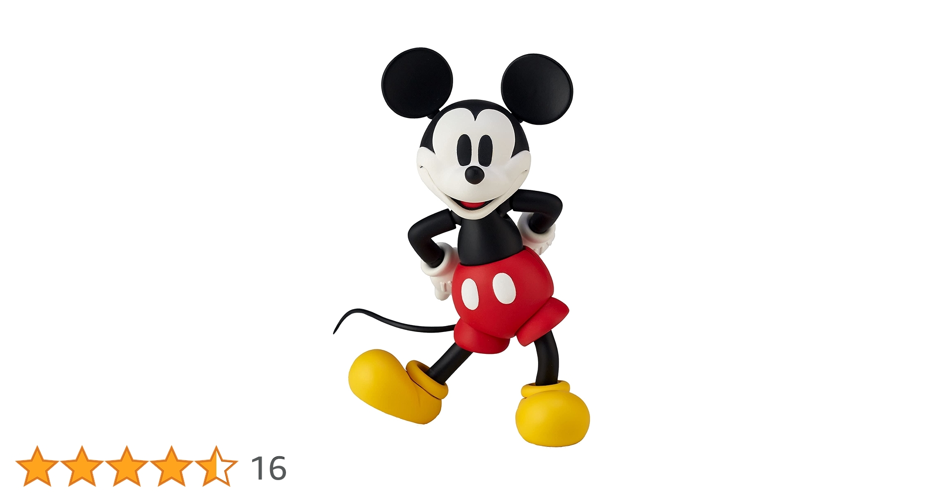 ミッキーマウスフィギュア ディズニー、全高110cmミッキーマウスフィギュアを6月30日10時