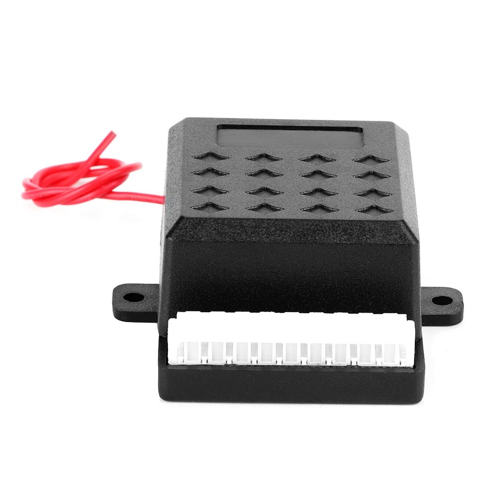 Central Key Locking Alarm System, Universal Car Dual Flash Light Remote Control, 30-80m Range, LED Light Indicator, Suitable All Automobiles for All Cars