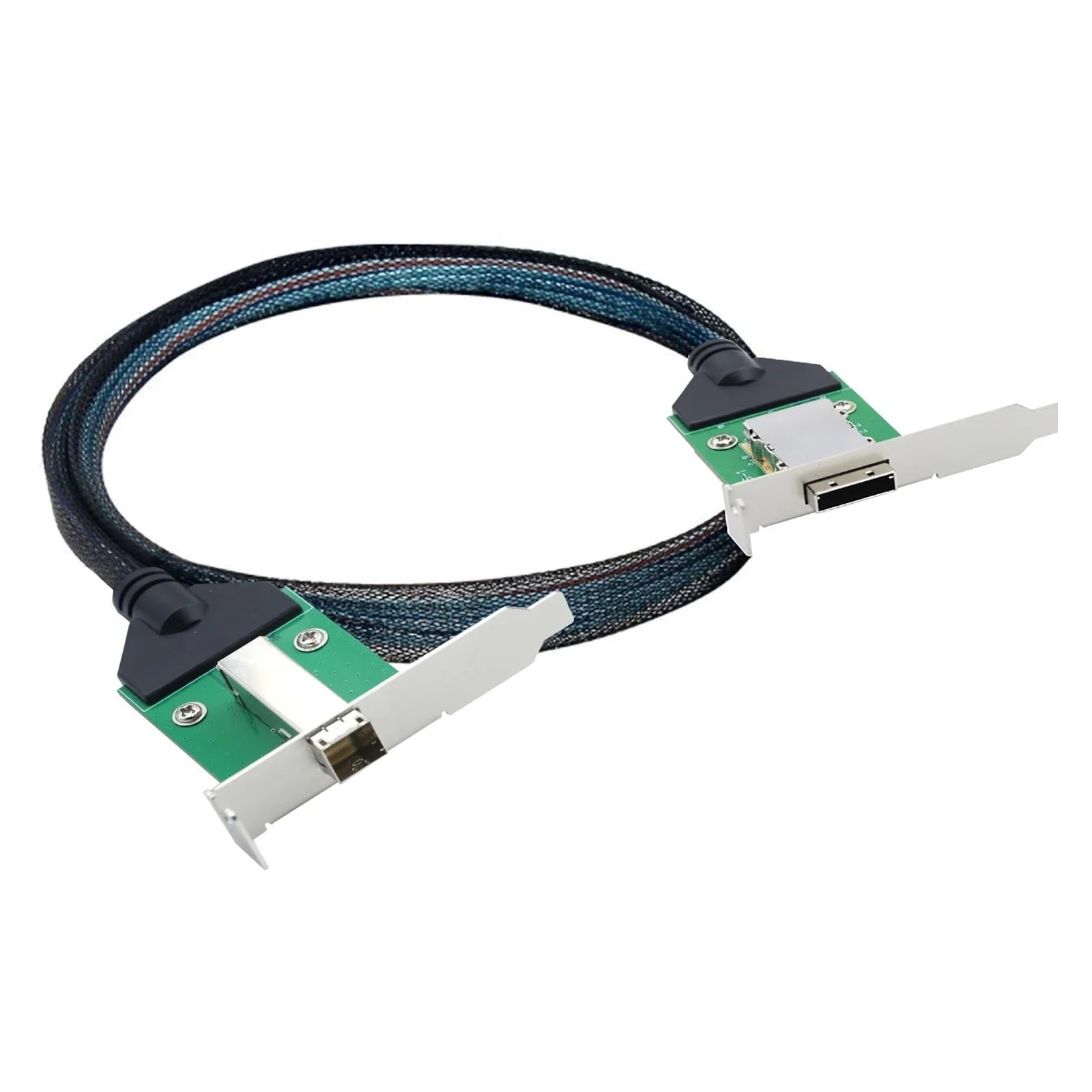 Femmina di Pin del cavo di estensione SFF-8088 26 di MI NI S*A*S alla femmina esterna SFF-8644 PCBA con il cavo del sostegno di basso profilo