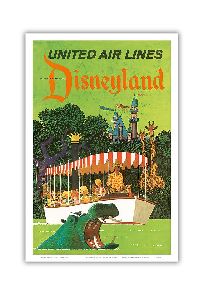 Disneyland poster vintage ディズニーランド ポスター s-l400.jpg