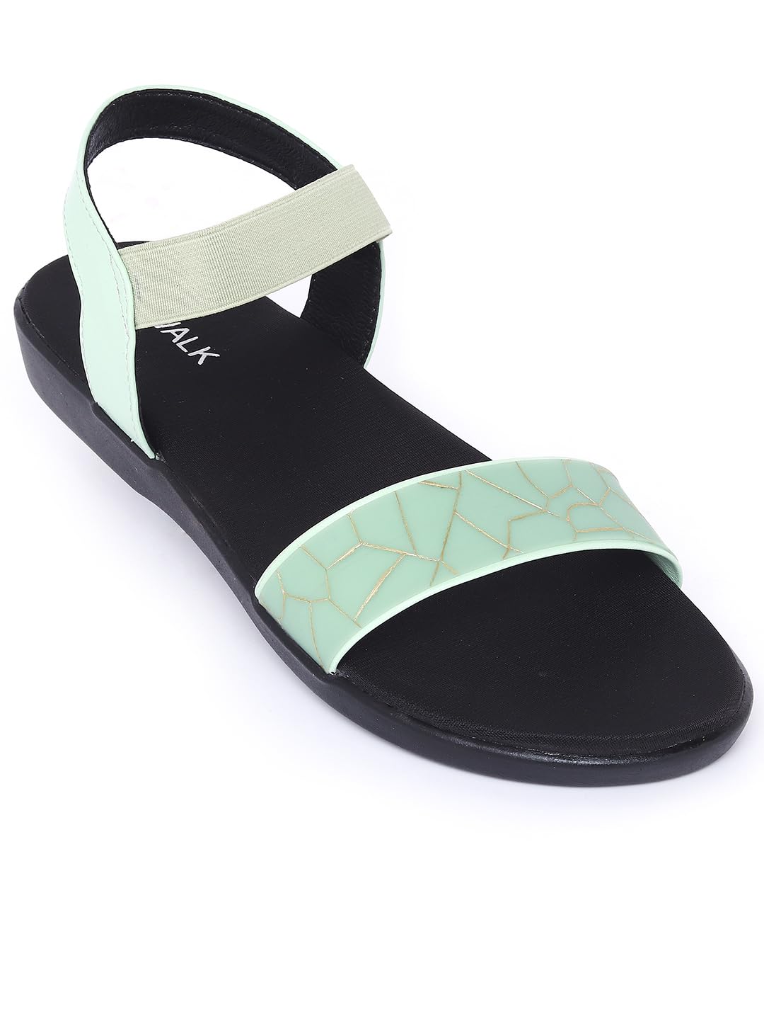 V-WALK Womens Daily-Wear Casuals Comfort Sandals | Women Ankle-Strap Flat Sandals | College, Office, Shopping, Outdoor & Casual Sandals for Women | Green (B0D465VHPQ) Amazon Price History, Amazon Price Tracker