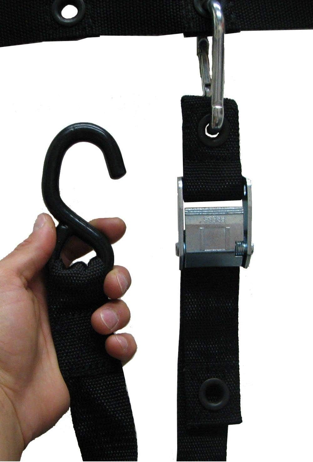 Gladiator Cargo Gear ASH-100 S-Hook Hardware Kit (Set of 2 Straps)