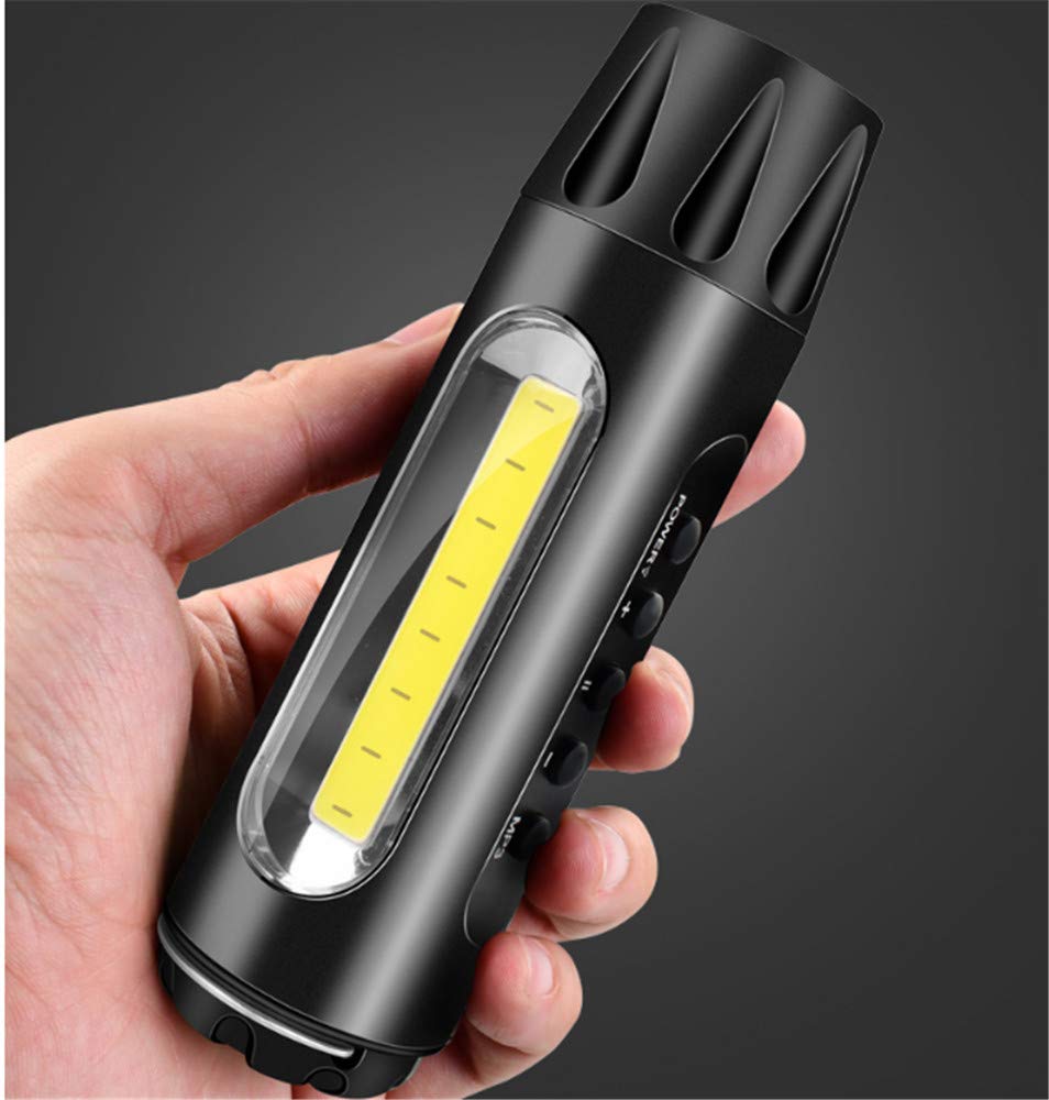 Torcia A Led La Forte Torcia Elettrica Può Caricare Multi-Funzione Della Lampada Allo Xeno Impermeabile A Lungo Raggio Ultra-Luminosa