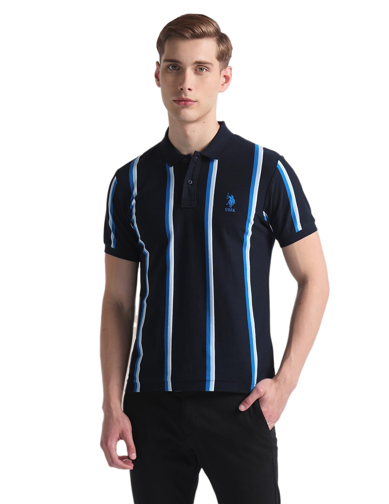 u.s. polo assn. Men's Cotton Slim Fit Shirt-picture-24