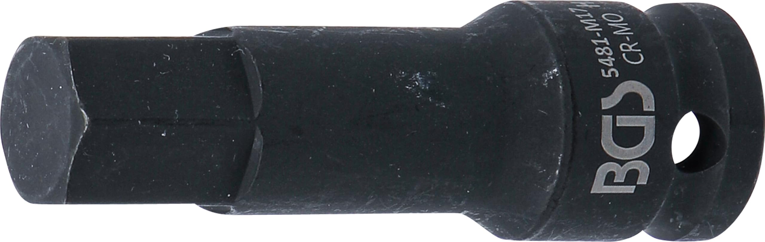 BGS 5481-M17 | Impact Bit Socket | length 75 mm | 12.5 mm (1/2") Drive | internal Hexagon 17 mm