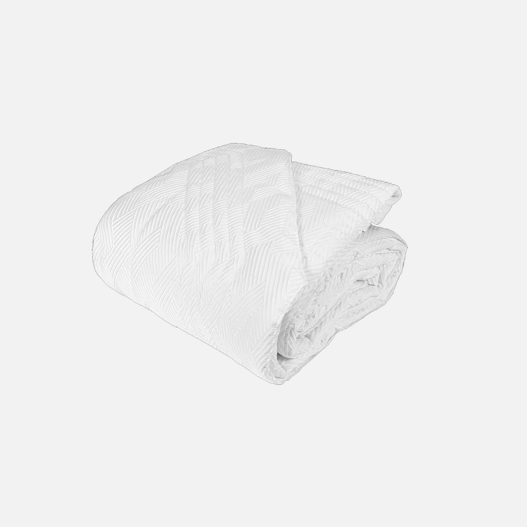 Couette double Fazzini en coton jacquard contre la chaleur nocturne excessive