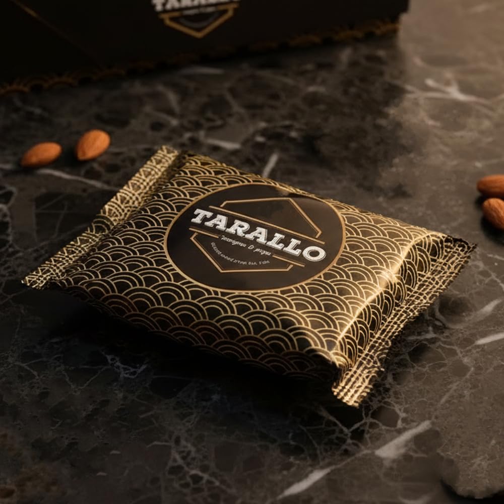 Taralli saindoux et poivre Sugna e Pepe Napolitain Extra Mandorlato 1kg Tarallo aux amandes de Naples Snack Dinner Apéritif Bière