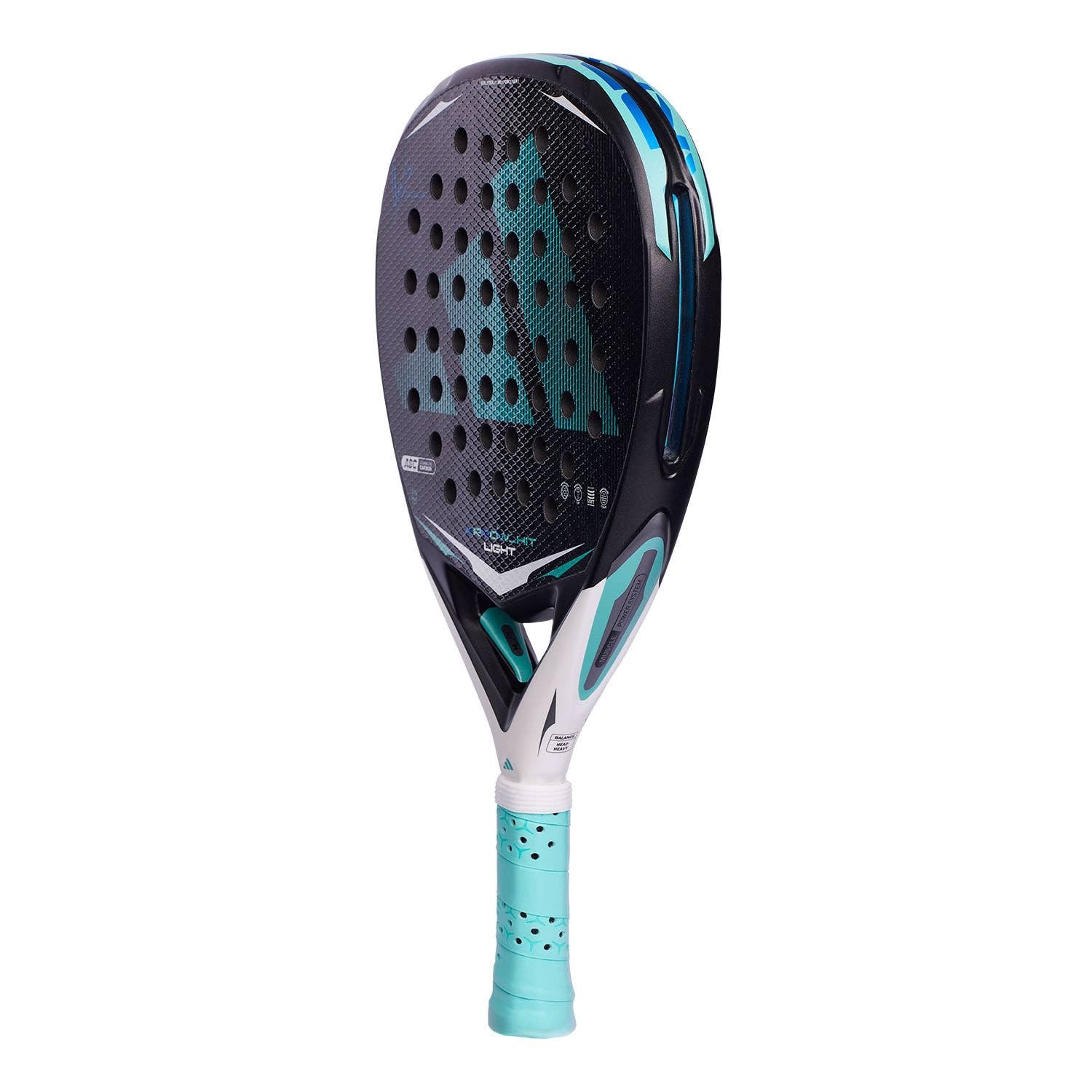 Pala de pádel adidas Arrow Hit Light ARI Sanchez, roja, Forma Diamante, Goma eva Soft Performance, Fibra ASC