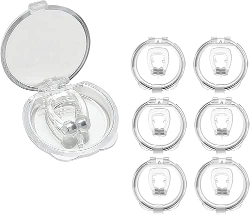 Anti Snoring Devices(8 Pack),Silicone Magnetic Stop Snoring Solution,Snoring Devices for