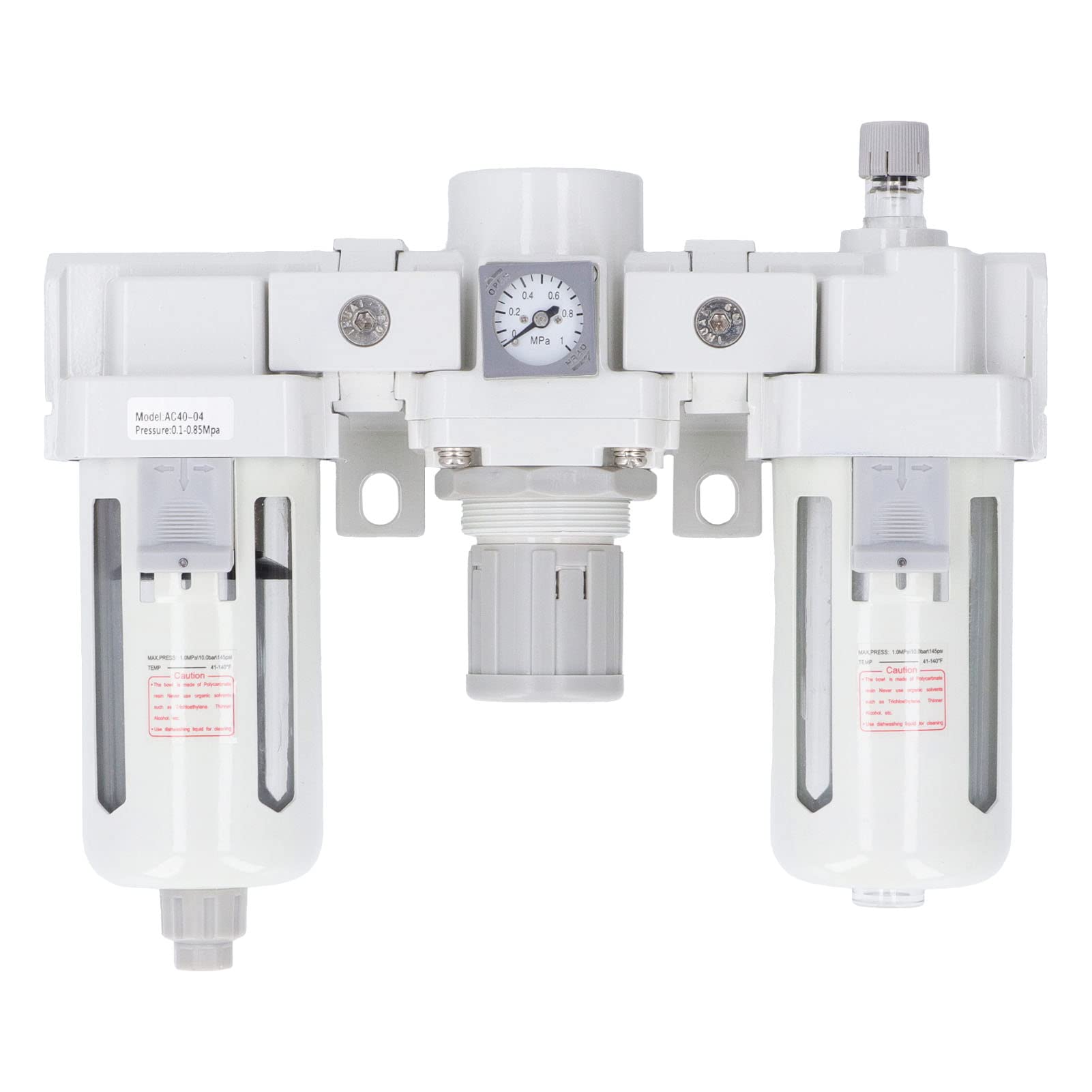 G1 / 2in Pneumatyczny regulator filtracji i separator wody olejowej |Filtracja czystego gazu 5-40μm |Akcesoria do narzędzi pneumatycznych/urządzenie do zastosowań |0,1-0,85