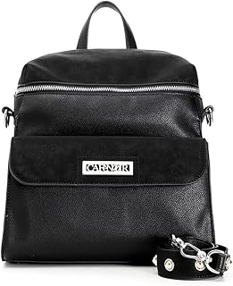 zaino con manico borchiato