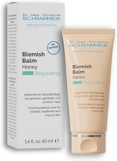Blemish Balm Honey - Covering Special Care for Irritated, Reddened & Impure Skin - The Original since 1967 - BB Cream - Tinted Face Moisturizer - Facial Skin Care - Dr Schrammek