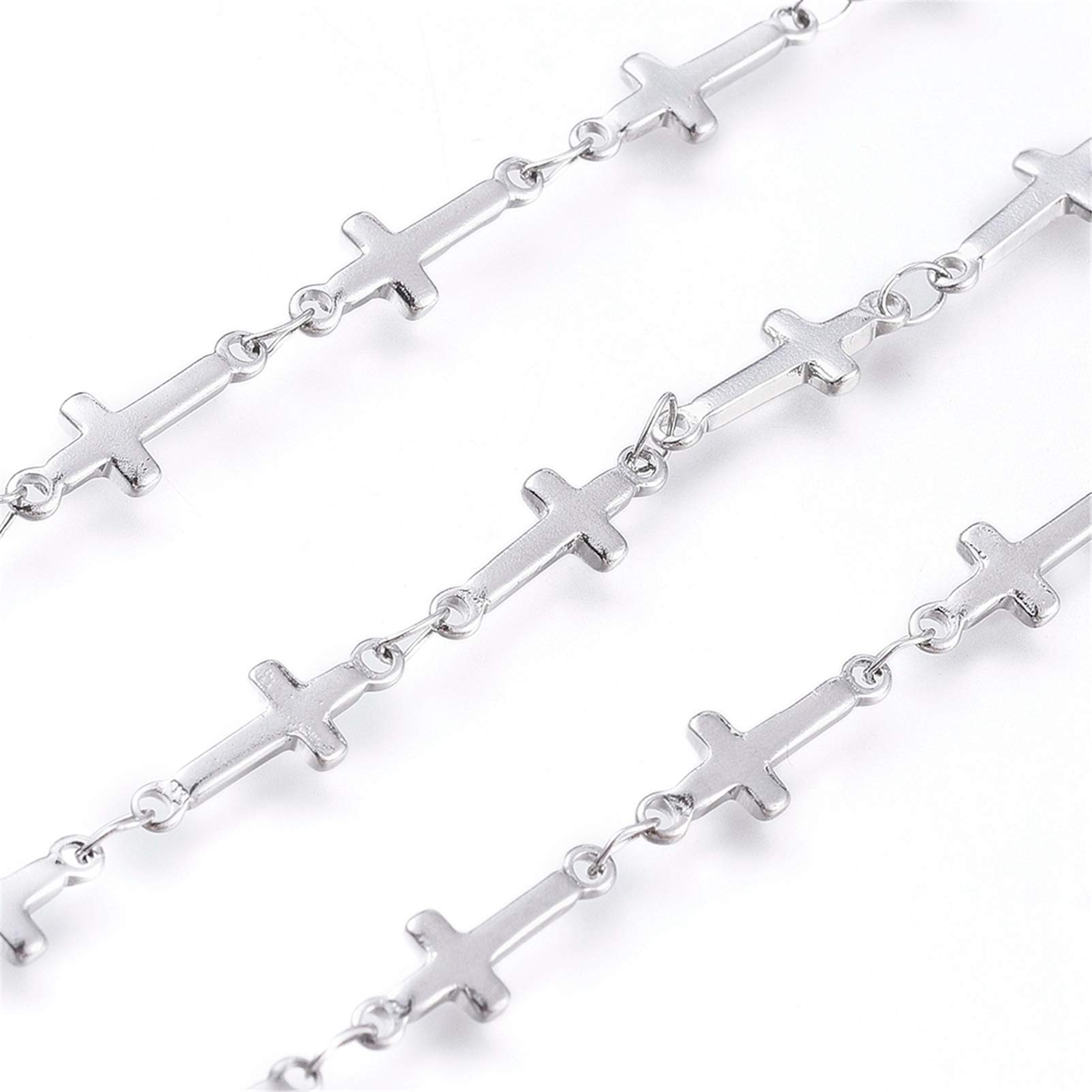 Amazon.com: Craftdady 16.4 Feet Stainless Steel Crucifix Cross