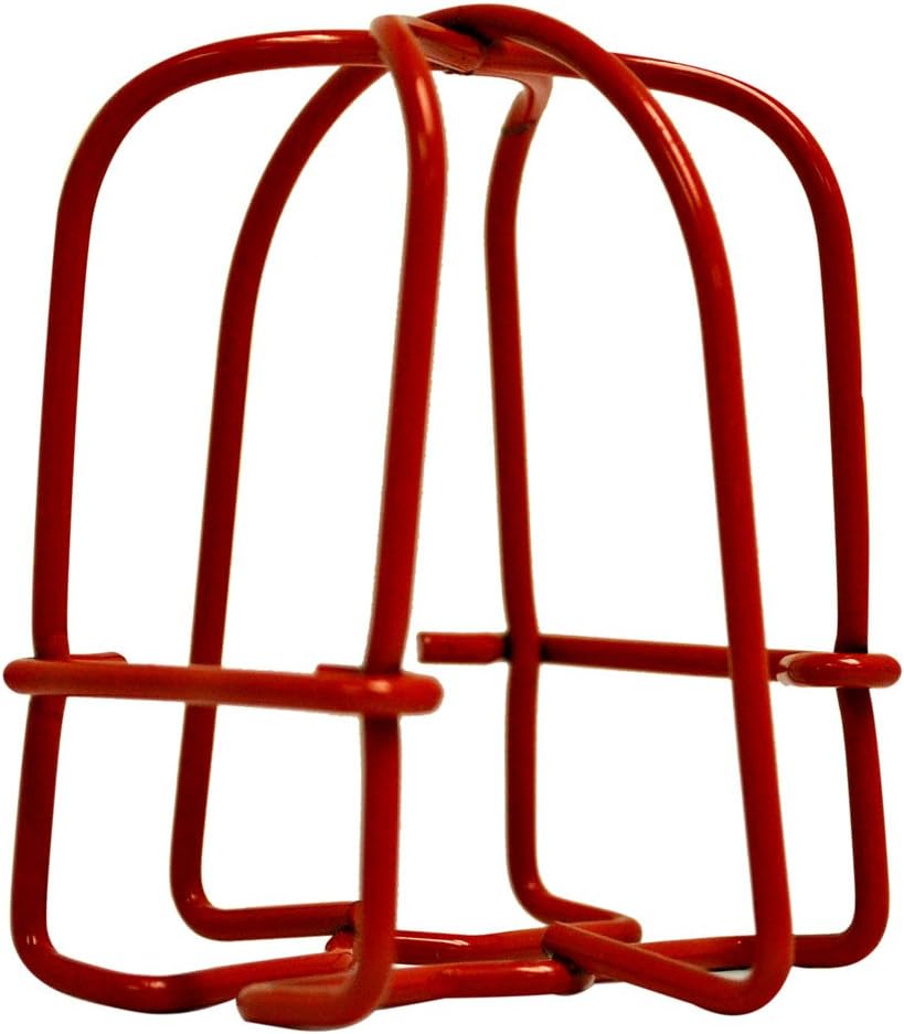 Red Fire Sprinkler Head Guard (Pack of 10) Patio, Lawn