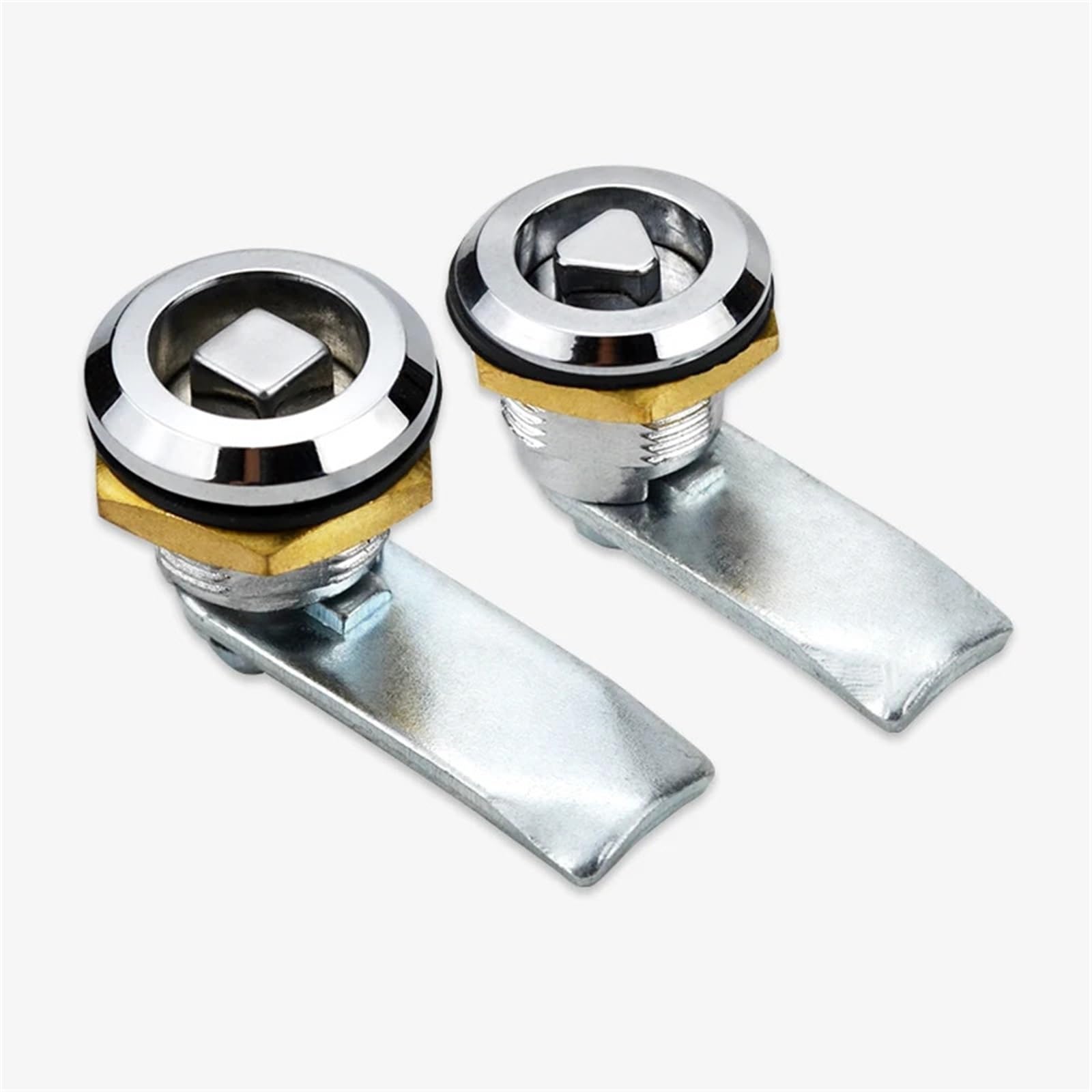 Serrure cylindrique à un mot MS845 robuste pour armoire de distribution noire