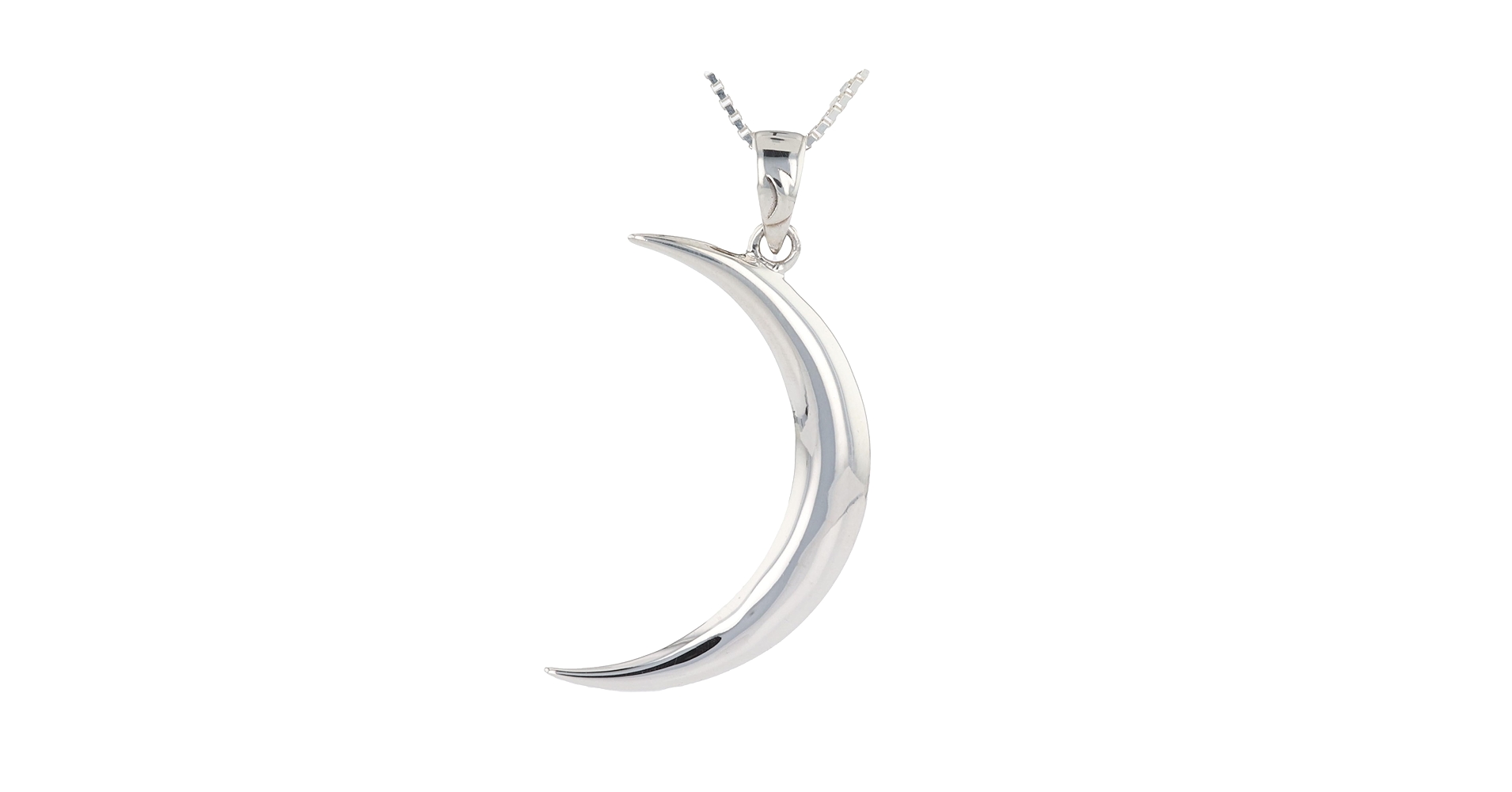 アクセサリー moon Amazon.com: Jewelry Trends Large Waxing Crescent Moon