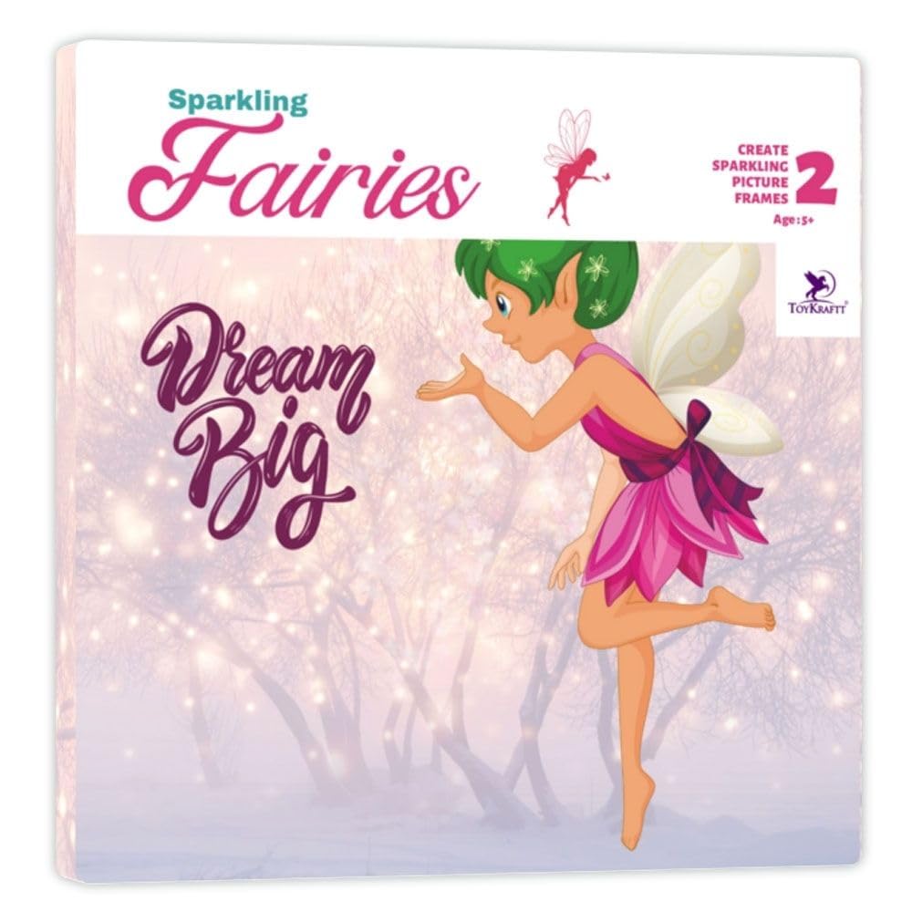 TOYKRAFTT Sparkling Fairies Themed Craft Kit Activity for Kids Ages 5 to 7 Years Old Gift for Girls Boys Art and Craft Kit (Fairies) (B0CR7K9Q4Z) Amazon Price History, Amazon Price Tracker
