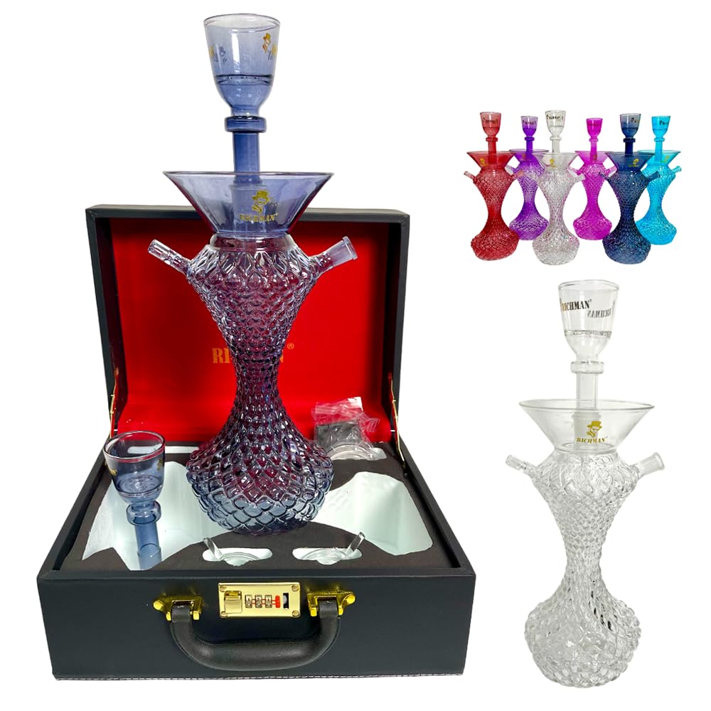 RichmanTraveling Box Hookah Shisha Set with complete accessories
