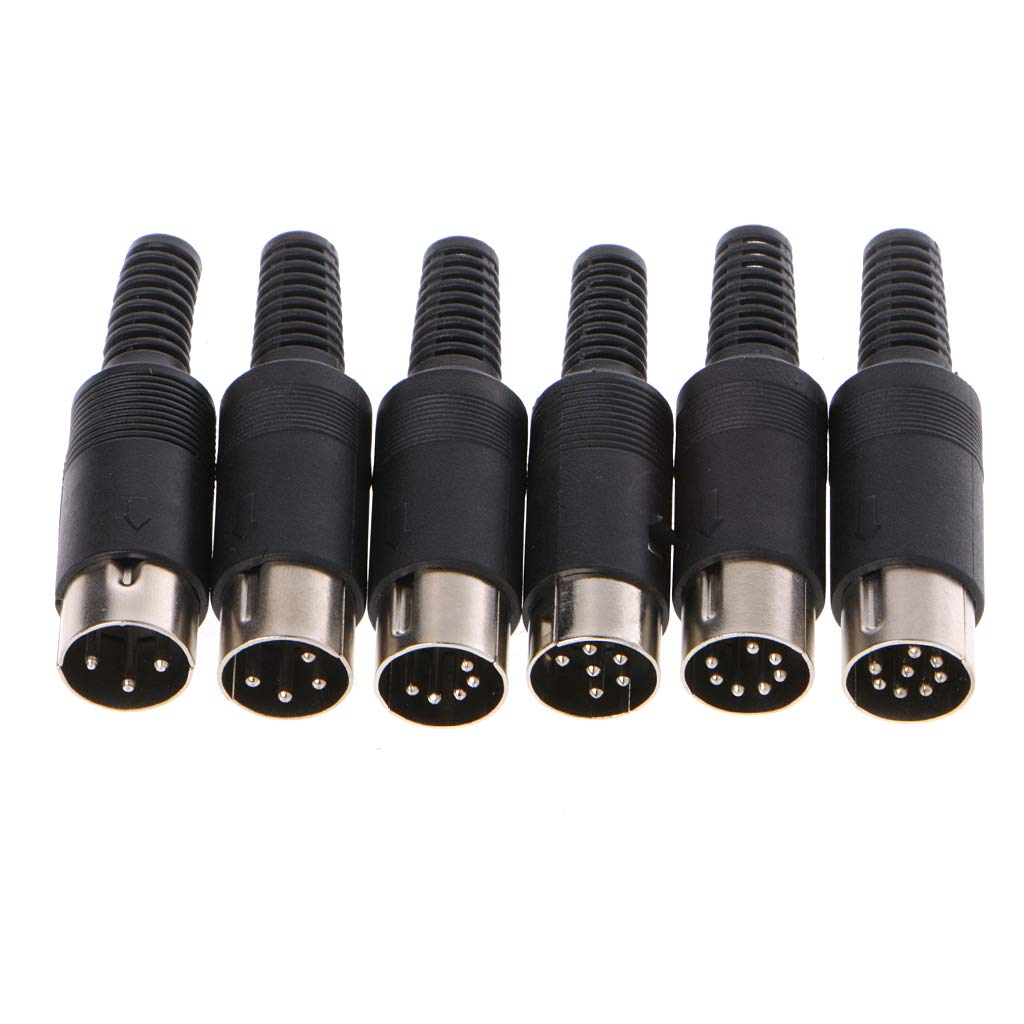 DIN-Steckdose 3/4/5/6/7/8 PIN Stecker / Buchse Gehäusekabelhalterung Y'AP DIN-Steckdose 3/4/5/6/7/8 PIN Stecker / Buchse Gehäusekabelhalterung Y'AP
