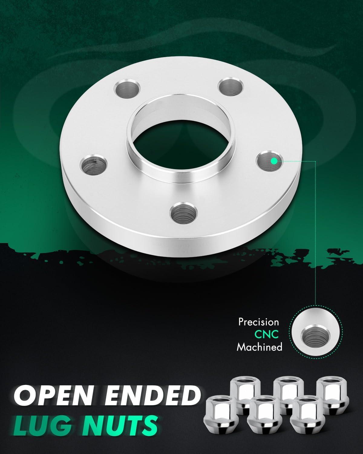 SCITOO 2X 20mm Hubcentric Wheel Spacer 5x112mm to 5x112mm 66.6mm W/10 Lug Bolts Compatible with Benz 190E 300CD 300CE 300D 300E 300SD 300SDL 300SE 300SEL 300SL 12x1.5 Studs