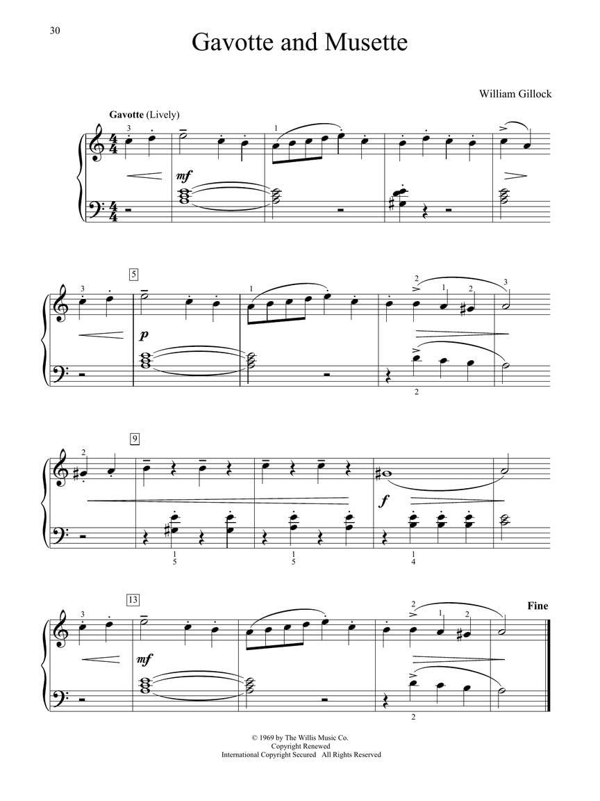 William gillock : accent on solos - complete - piano: Early to Later Elementary Level