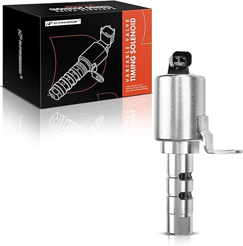 A-Premium Solenoide de sincronización de válvula variable del motor (VVT) compatible con Ford Escape 09-12 Fusion 06-12 y Lincoln MKZ 2011-2012 y