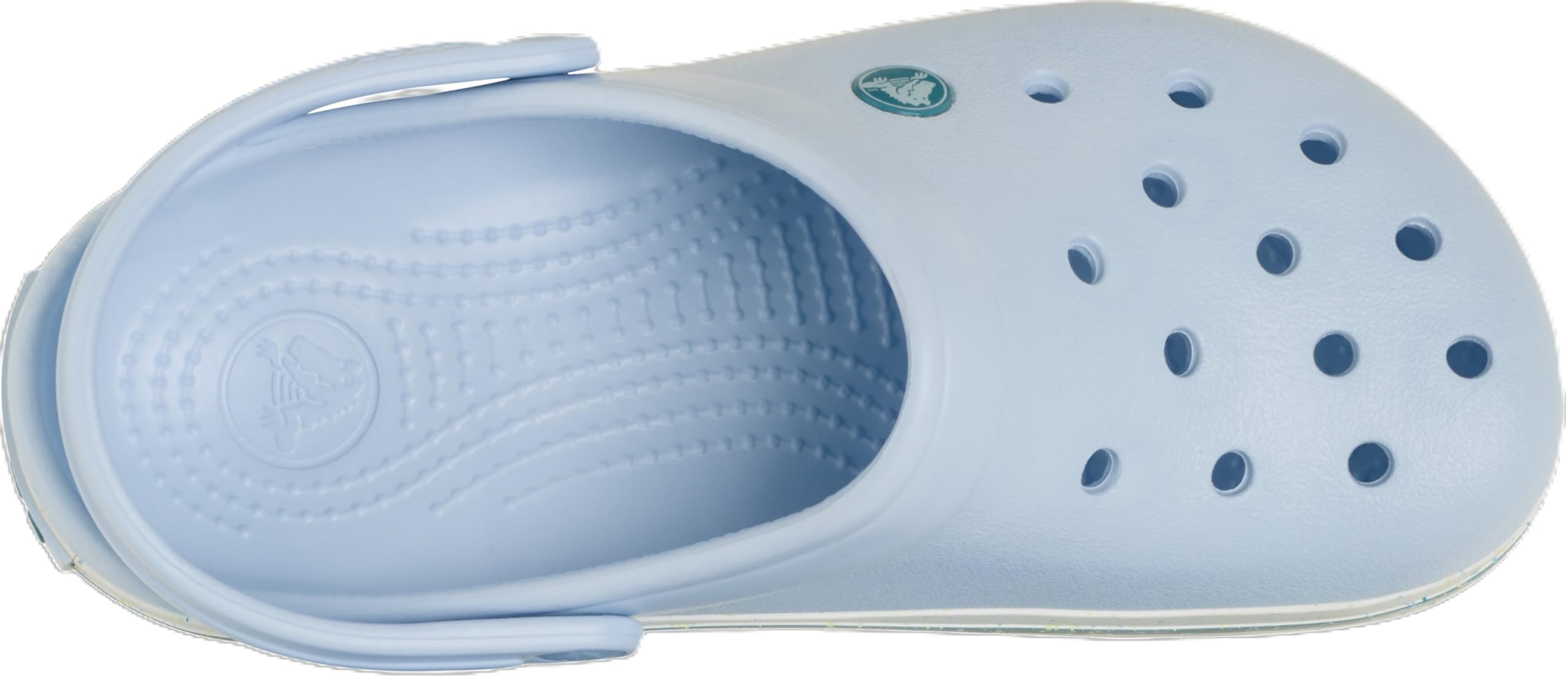 Crocs Zuecos Crocband unisex para adultos, Azul moteado escarcha, 10 Women/8 Men
