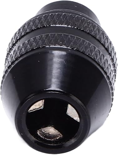 Miniatura 7 de Portabrocas sin llave, aleación de aluminio de 3 mandíbulas, 0.01-0.13 pulgadas, compatible con Dremel 4000 3000 serie 400