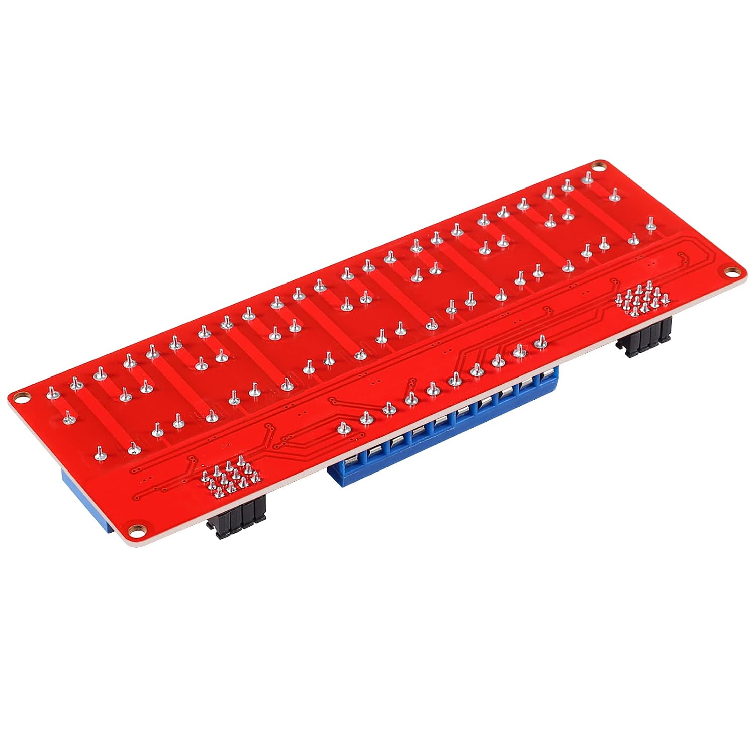 2Pcs 8 Channel 12V Relay Module High Low Level Trigger with Optocoupler Isolation Load 8 Ways Relay Switch Module DC 30V AC 250V 10A Home Intelligent Control Module