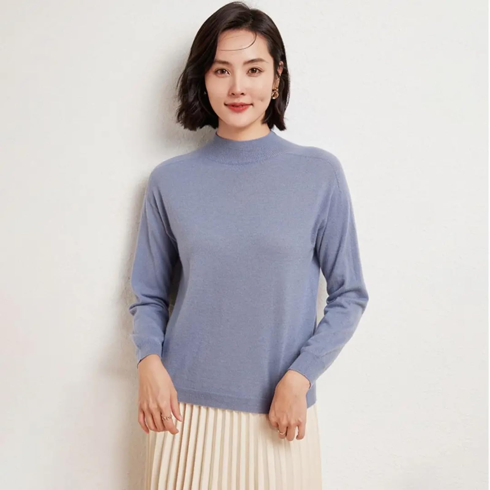 Maglione Felpe con Cappuccio Hoodies Pullover Sweatshirt Uomo Donna Maglione da Donna M Viola