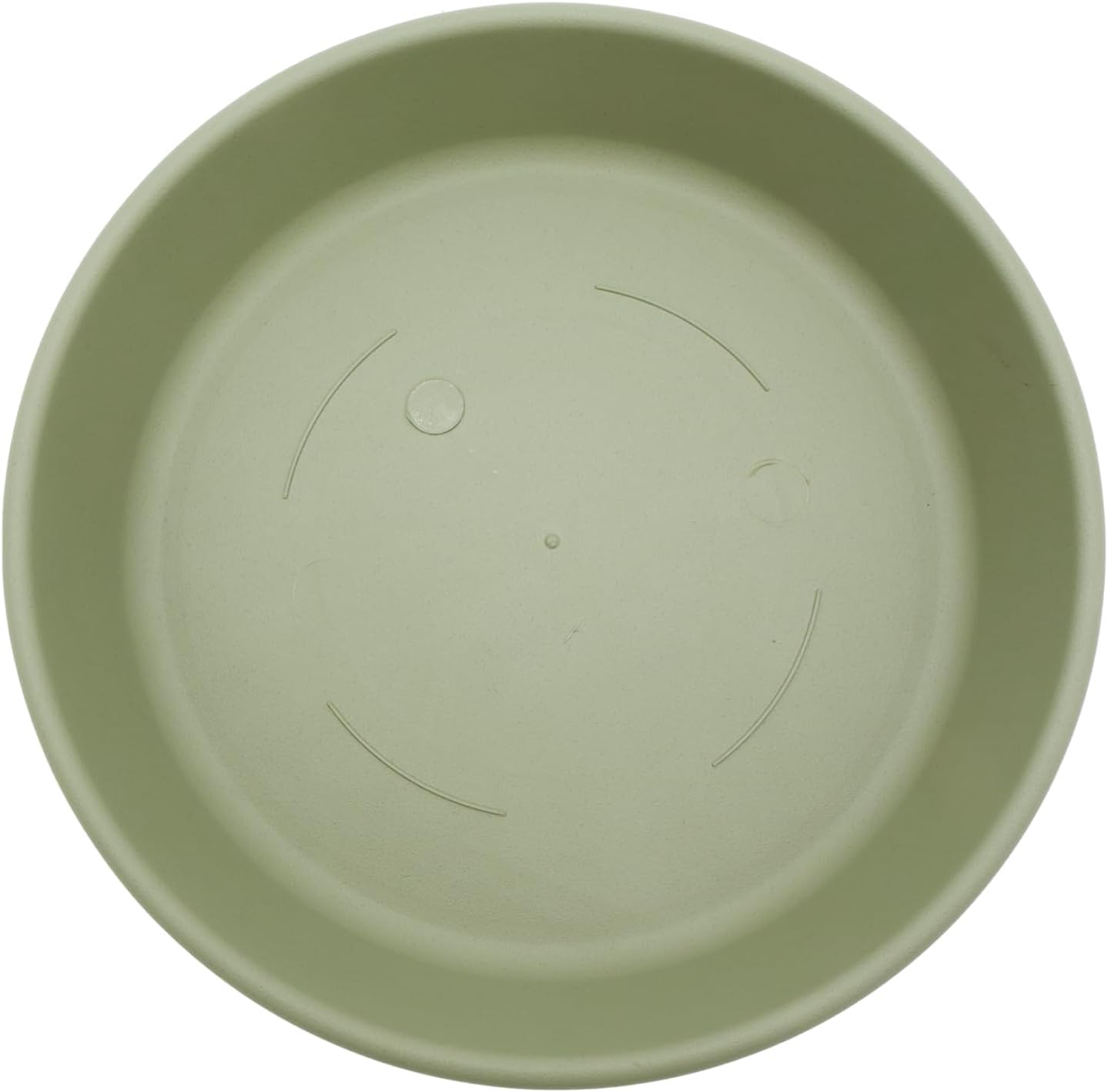 The HC Companies Flower Pot Saucers - Plastic Plant Saucer for Outdoors & Indoors - Traditional Design Plant Pot Trays for Water Drainage - Durable & Stylish Round Plant Tray (14-inch Seafoam)
