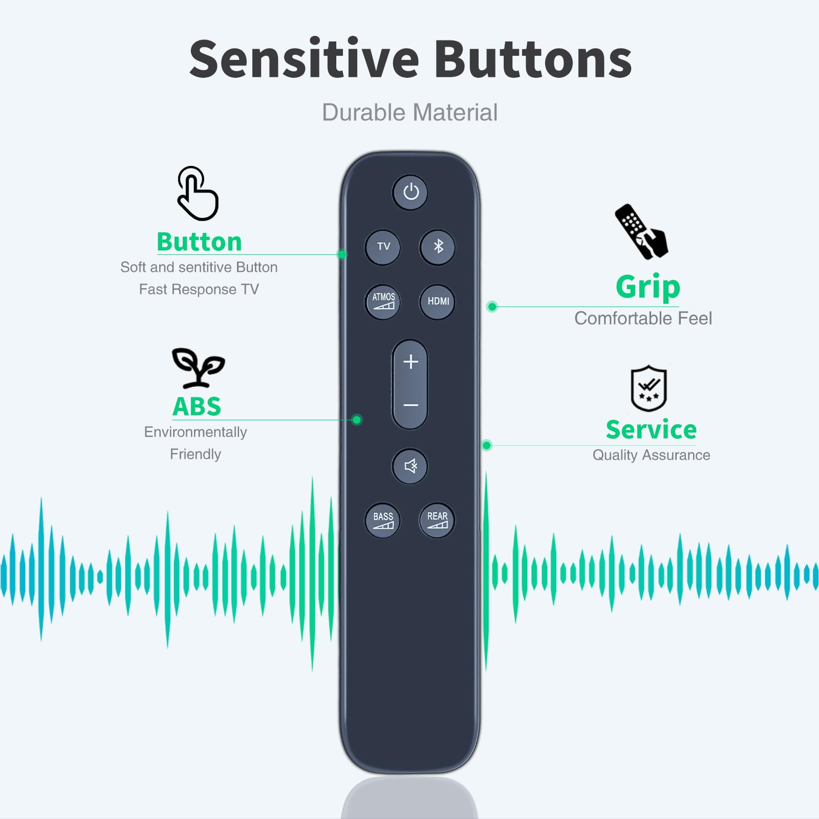 Set di telecomando di ricambio per sistema di altoparlanti JBL a 9.1 canali Soundbar