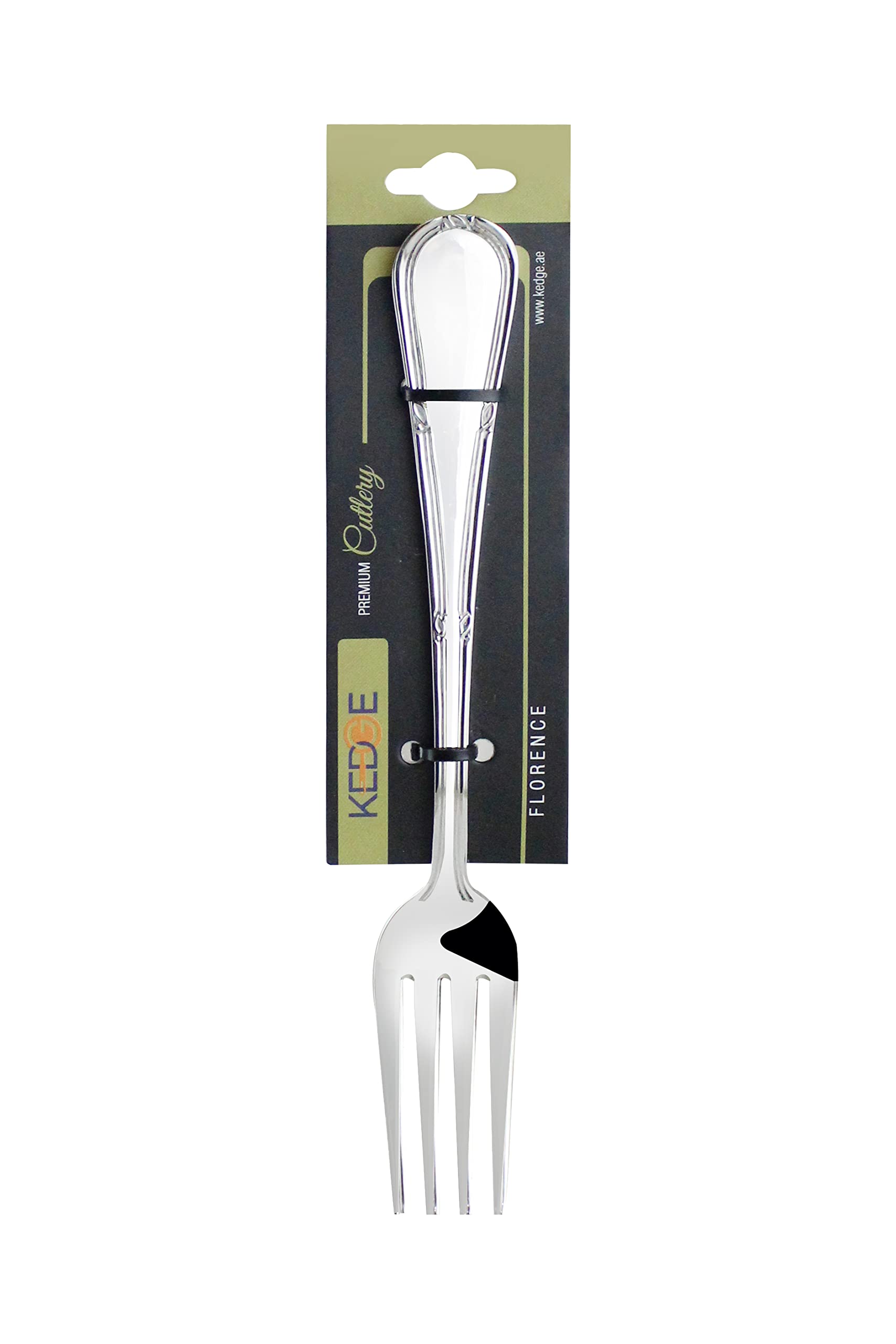 Kedge Florence Table Fork 2-Pieces, Silver