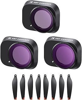 K&F Concept ND/CPL 2-in-1 Filter Kit Compatible with DJI Mini 3 Pro/Mini 3- ND8&PL+ND16&PL+ND32&PL, Polarizing Neutral Density Filters