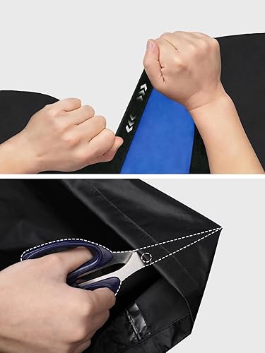 Miniatura 3 de Traje de lluvia para hombre, de alta visibilidad, reflectante, para trabajo, chaqueta de lluvia, pantalones para todos los deportes, granja, pesca,