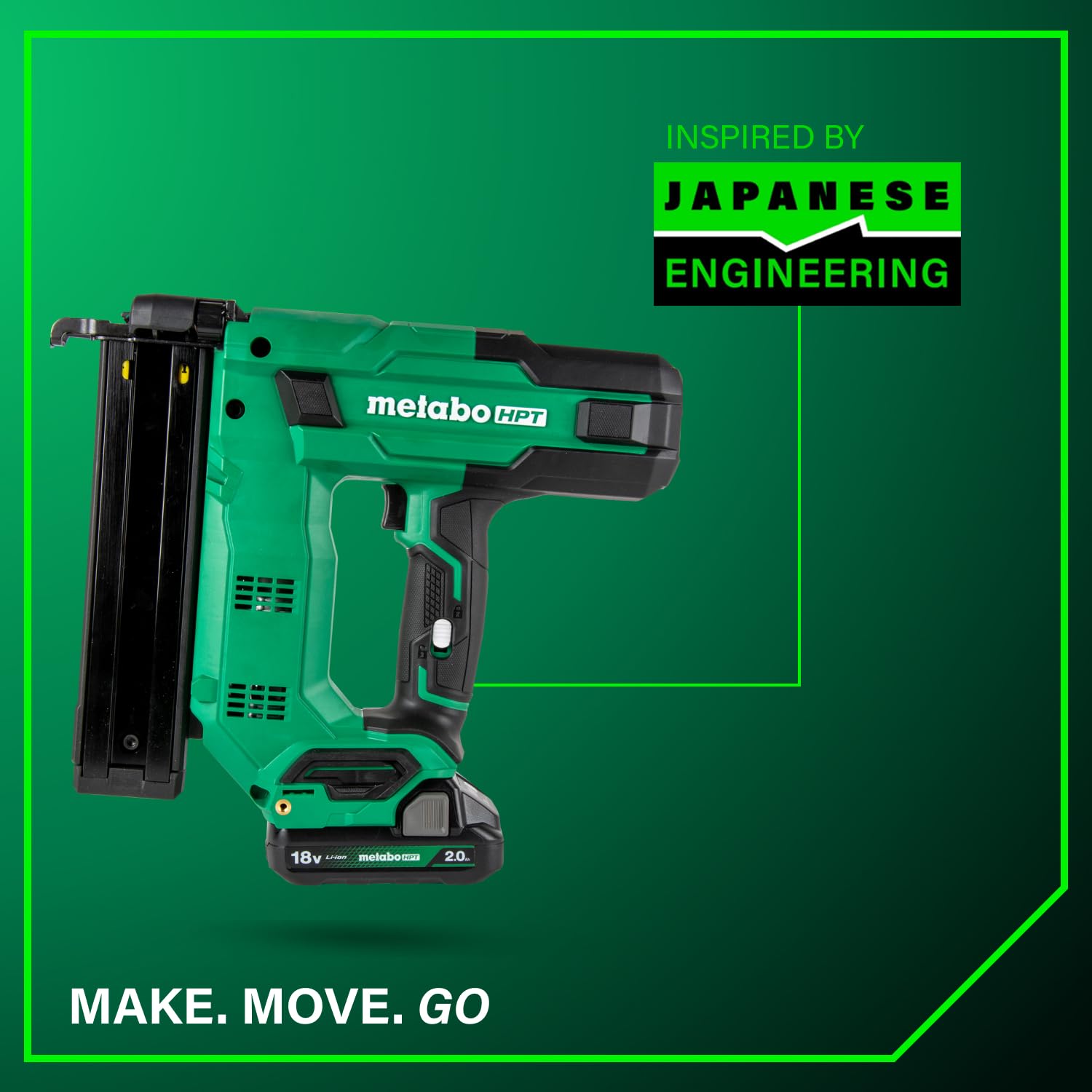 Metabo HPT Cordless Stapler - 18 Gauge -16