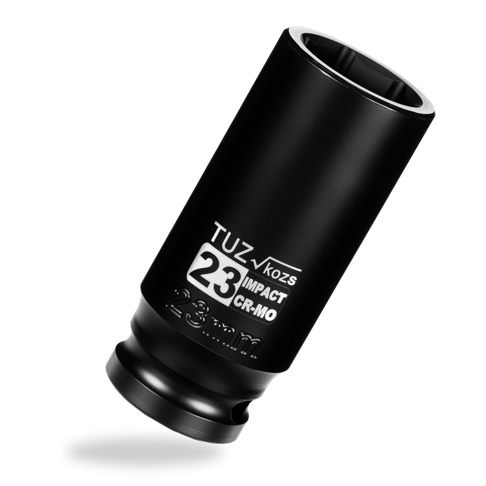 1/2 Inch Drive 23mm Deep Metric 6 Point CR-MO Impact Socket