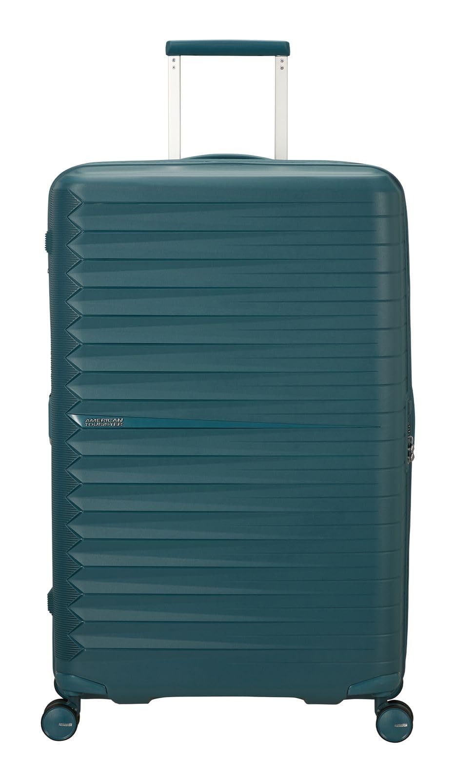 American Tourister Fastforward Spinner 78/29 TSA EXP Trolley Totally Teal Azul petróleo