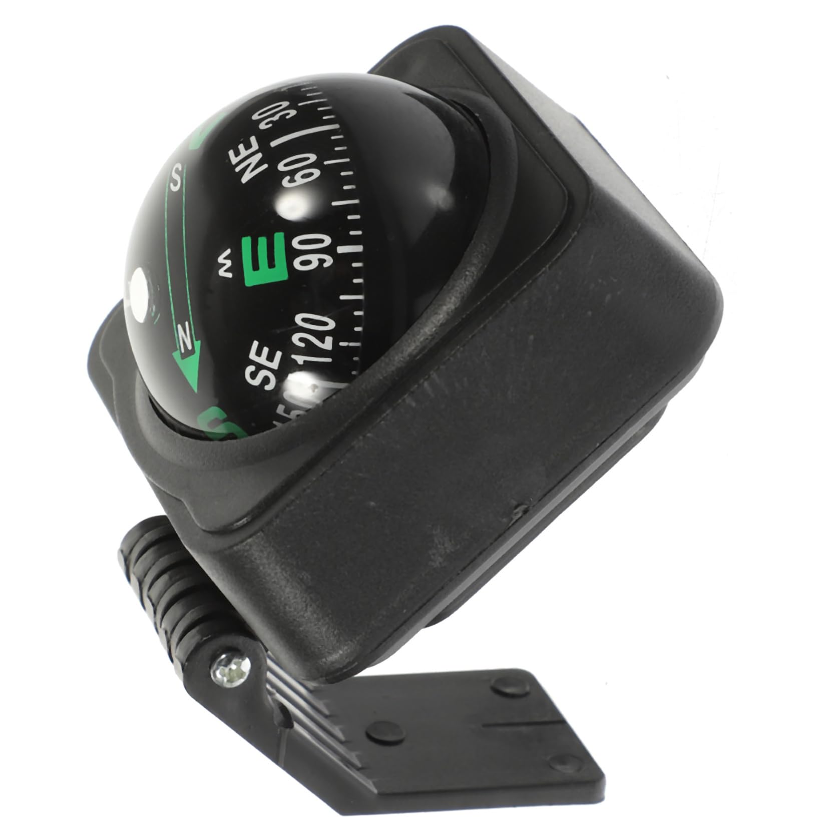 Cabilock Car Compass Ball Dashboard Compass for Cars Durable Design Reliable Navigation Tool for Outdoor Activities Road Trips Essential Automotive Accessory